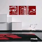 Exemple de stickers muraux: Triptyque Londres (Thumb)